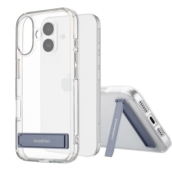 imoshion Stand Backcover iPhone 16 Plus - Transparant