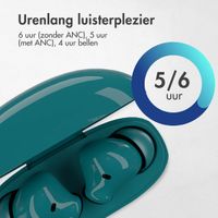 imoshion Aura Pro Draadloze In-ear Oordopjes - Active Noise Cancelling (ANC) - Petrol Green
