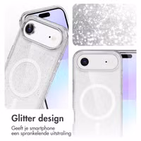 imoshion Sparkle Backcover met MagSafe Apple iPhone Air - Transparant