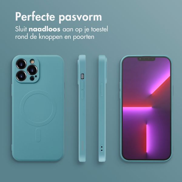 imoshion Color Backcover met MagSafe Apple iPhone 13 Pro Max - Smoke Green