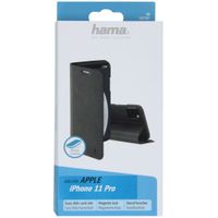 Hama Guard Bookcase iPhone 11 Pro - Zwart