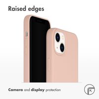 Accezz Liquid Silicone Back Cover Apple iPhone 14 Plus - Pink