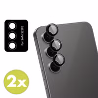 imoshion 2 Pack Camera lens protector voor de Samsung Galaxy S25 FE - Zwart