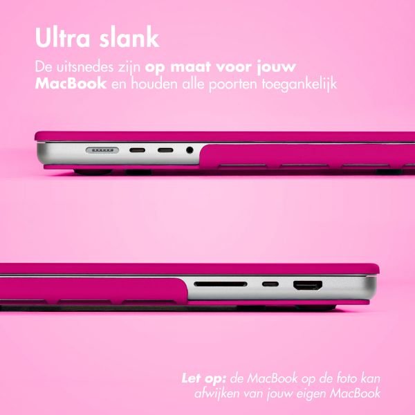 imoshion Hard Cover voor de MacBook Pro 16 inch (2021 / 2023 M3 chip / 2024 M4 chip) - A2485 / A2780 / A2991 / A3186 / A3403 - Hot Pink