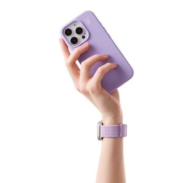 iDeal of Sweden Soft Braid Watch Band Apple Watch | 44/45/46/49 mm - Lavender Milk