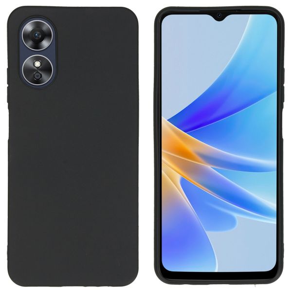 imoshion Color Backcover Oppo A17 - Zwart