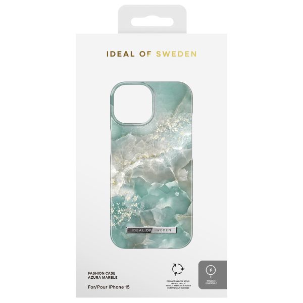 iDeal of Sweden Fashion Backcover MagSafe Apple iPhone 15 - Azura Marble