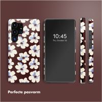 Selencia Vivid Backcover Samsung Galaxy S25 Ultra - Choco Flower Pop