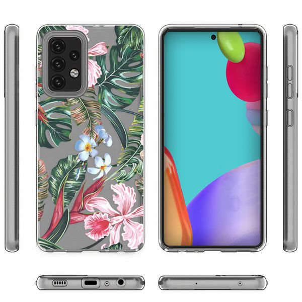 imoshion Design hoesje Samsung Galaxy A52(s) (5G/4G) - Tropical Jungle