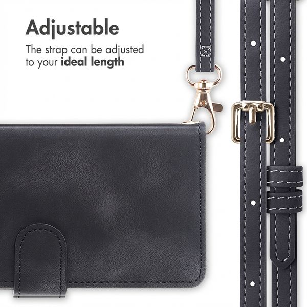 imoshion Bookcase with Strap Apple iPhone 17e / 16e - Black
