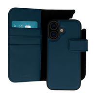 imoshion Uitneembare 2-in-1 Luxe Bookcase Apple iPhone 16 - Blauw
