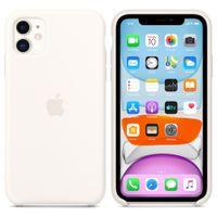 Apple Silicone Backcover iPhone 11 - White