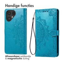 imoshion Mandala Bookcase Fairphone 6 - Turquoise