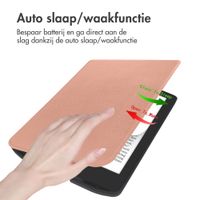 imoshion Slim Soft Case Bookcase Pocketbook Verse / Verse Pro / Verse Pro Color / Vivlio Light / Light HD - Rosé Goud