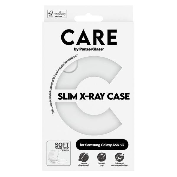 CARE by PanzerGlass Fashion Backcover XR Samsung Galaxy A56 - Transparant