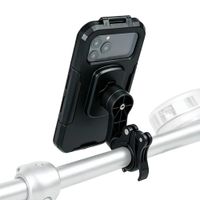 imoshion Premium Telefoonhouder Fiets - Spatwaterdicht - 360° draaibaar - Universeel - Zwart