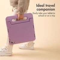 imoshion Kids-Proof Back Cover with Handle Apple iPad 9 (2021) 10.2 inch / iPad 8 (2020) 10.2 inch / iPad 7 (2019) 10.2 inch - Lila