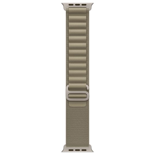 Apple Alpine Loop Band Apple Watch Series 1 - 11 / SE / Ultra (44/45/46/49 mm) - Maat S - Olive