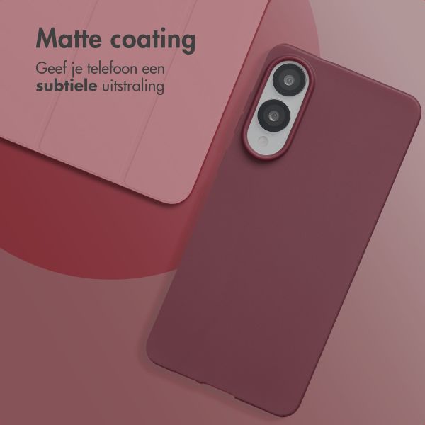 imoshion Color Backcover Samsung Galaxy S25 Edge - Wine Red