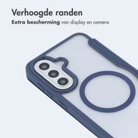 imoshion Transparante Bookcase met MagSafe Samsung Galaxy A57 (5G) - Blauw