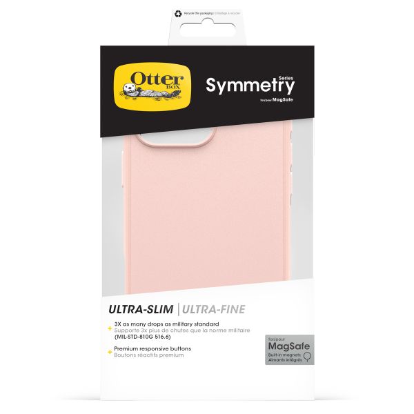 OtterBox Symmetry Backcover MagSafe iPhone 16 Pro Max - Ballet Shoes Rose