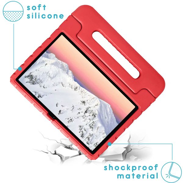 imoshion Kidsproof Backcover met handvat Lenovo Tab P11 / P11 Plus - Rood