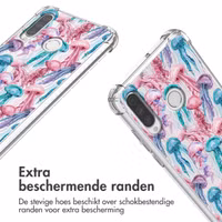 imoshion Design hoesje met koord Huawei P30 Lite - Jellyfish Watercolor