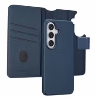 Accezz Leather Bookcase 2-in-1 met MagSafe Samsung Galaxy S26 - Nightfall Blue