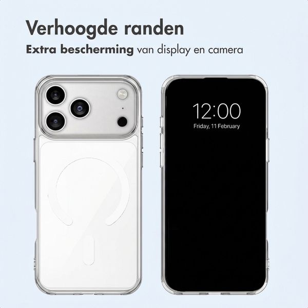 imoshion Protective Backcover met MagSafe Apple iPhone 18 Pro / 17 Pro - Transparant