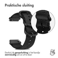 imoshion Nylon bandje - Universeel 20 mm aansluiting - Zwart