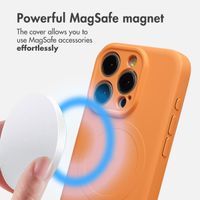 imoshion Colour Back Cover with MagSafe Apple iPhone 15 Pro - Orange