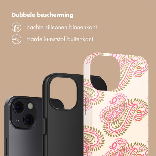 Selencia Vivid Backcover Apple iPhone 13 - Paisley Blush