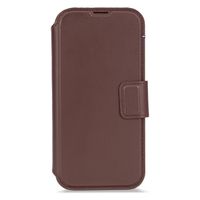 Decoded 2 in 1 Leather Detachable Wallet MagSafe Apple iPhone 17 - Chocolate Brown