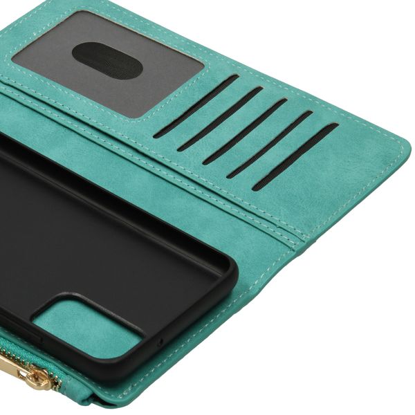 Luxe Portemonnee Samsung Galaxy S20 Plus - Turquoise