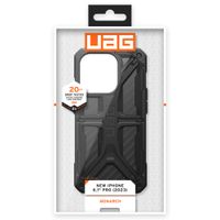 UAG Monarch Backcover Apple iPhone 15 Pro - Carbon Fiber