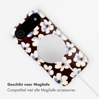 Selencia Vivid Backcover met MagSafe Apple iPhone Air - Choco Flower Pop