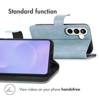 imoshion Luxury Bookcase Samsung Galaxy S26 - Light Blue