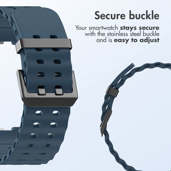 imoshion Ocean Silicone Band Samsung Galaxy Watch 9 (40/44mm) / Watch 8 (40/44mm) / Classic (46mm) - Dark Blue