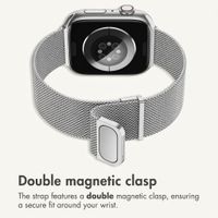 imoshion Milanese Magnetic Band Apple Watch | 38/40/41/42 mm - Silver