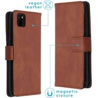 imoshion Luxe Bookcase Huawei Y5p - Bruin