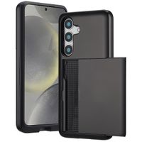 imoshion Backcover met pasjeshouder Samsung Galaxy S25 - Zwart