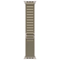 Apple Alpine Loop Band Apple Watch Series 1 - 11 / SE / Ultra (44/45/46/49 mm) - Maat S - Olive