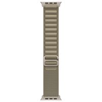 Apple Alpine Loop Band Apple Watch Series 1-10 / SE / Ultra (2) - 42/44/45/46/49 mm - Maat S - Olive