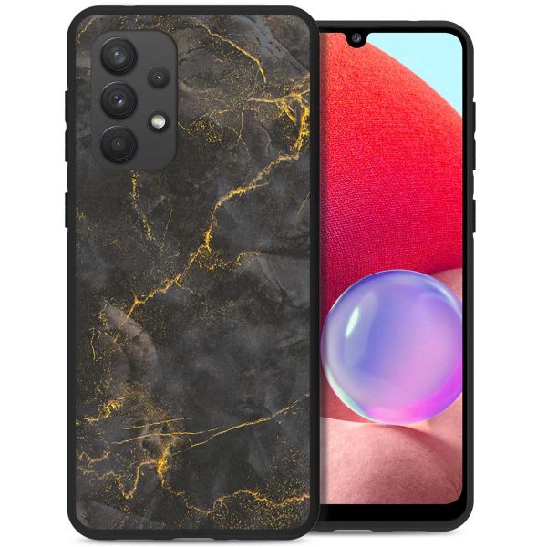 imoshion Design hoesje Samsung Galaxy A33 - Black Marble