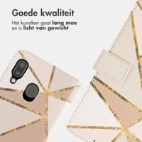 imoshion Design Bookcase Samsung Galaxy A20e - Beige Graphic