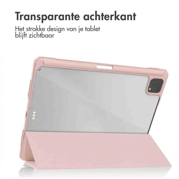 imoshion Trifold Hardcase Bookcase Apple iPad Pro 11 (2022 / 2021 / 2020 / 2018) - Roze