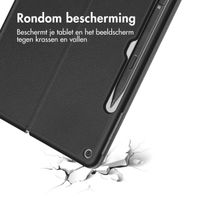 imoshion Trifold Bookcase Microsoft Surface Pro 12 - Zwart