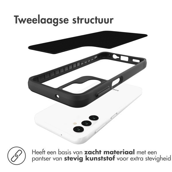 imoshion Rugged Hybrid Case Samsung Galaxy A14 (5G/4G) - Zwart