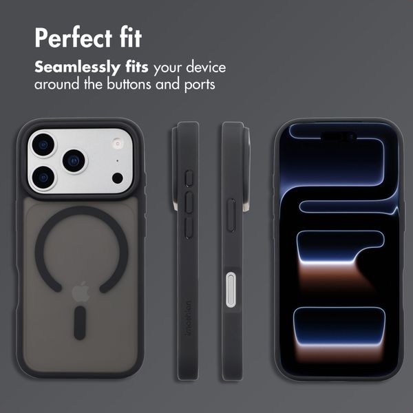 imoshion Colour Guard Back Cover with MagSafe Apple iPhone 17 Pro - Black