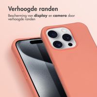 imoshion Color Backcover met afneembaar koord Apple iPhone 15 Pro - Peach